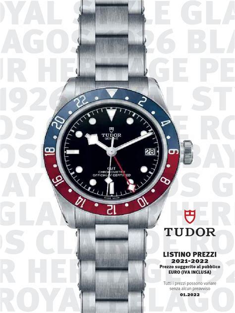 prezzi tudor